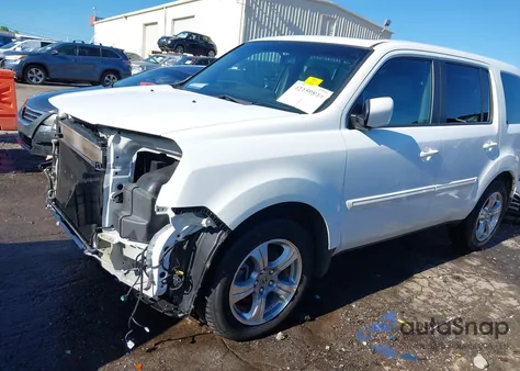 2012 Honda Pilot Ex-L z USA, uszkodzony, nr VIN 5FNYF3H54CB025654